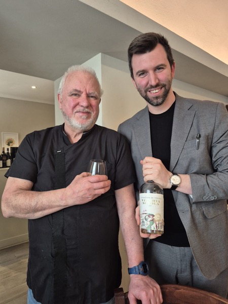 Lorenzo con Vecchia Scuola Vermouth